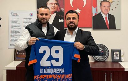 İstanbul Gümüşhanespor Başkanı KAYA, Kağıthane Belediyesi Spor İşleri Müdürünü Ziyaret Etti