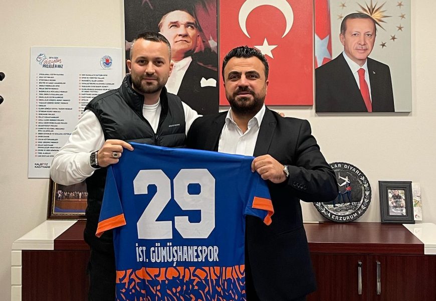İstanbul Gümüşhanespor Başkanı KAYA, Kağıthane Belediyesi Spor İşleri Müdürünü Ziyaret Etti