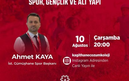 Webinar Spor, Gençlik ve Alt Yapı Canlı Yayın